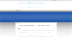 Desktop Screenshot of ak-laska.cz